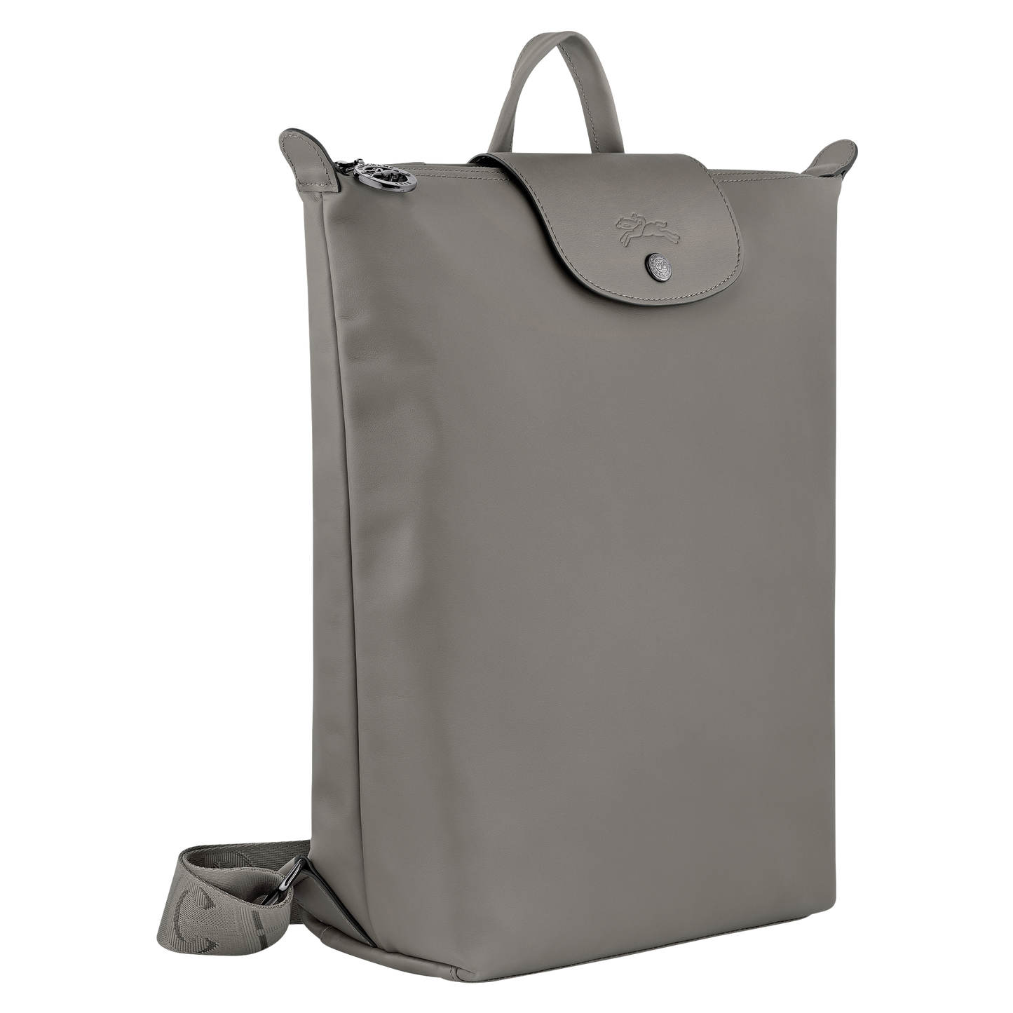 Longchamp Le Pliage Xtra Leather Backpack - Medium - Turtledove