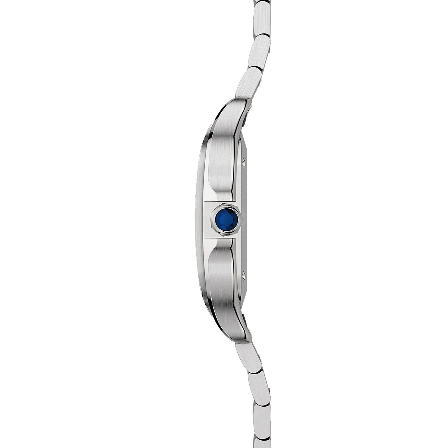 Santos de Cartier Medium Model | 35mm, Steel, Silver Dial