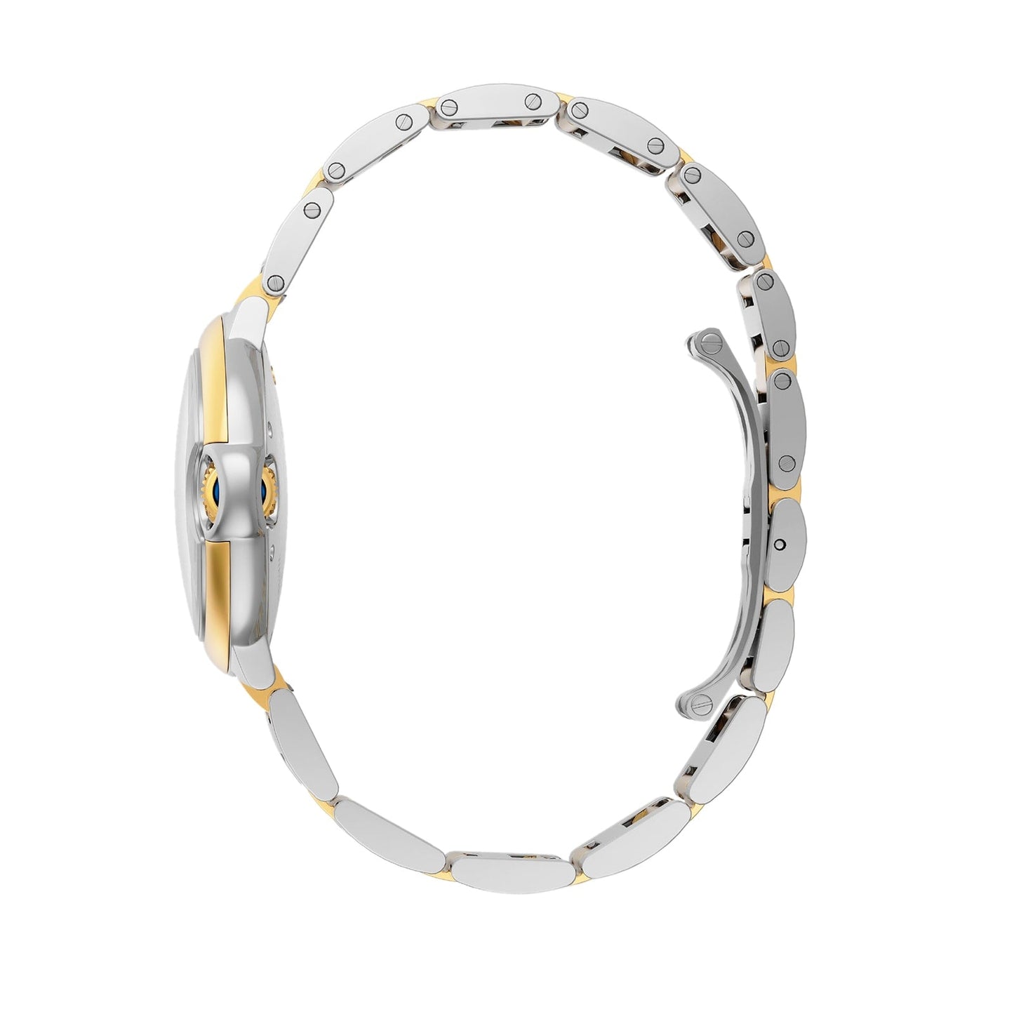 Ballon Bleu de Cartier 33 | 33mm, Two-Tone Steel & 18K Yellow Gold, Silver Dial