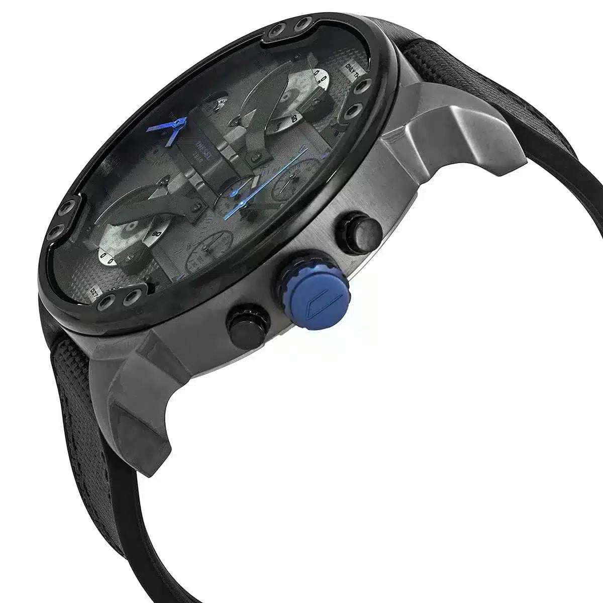 Diesel DZ7420 Mr. Daddy 2.0 Chronograph Men's Watch – Grey Dial & Black Nylon Strap