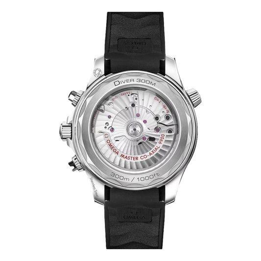 OMEGA Seamaster Diver 300M Chronograph 44mm - Black on Rubber Strap